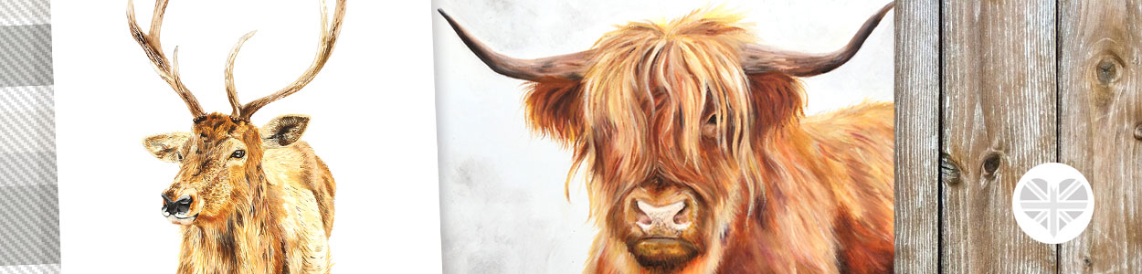 Walter - Highland Cow Painting by Catherine Cook